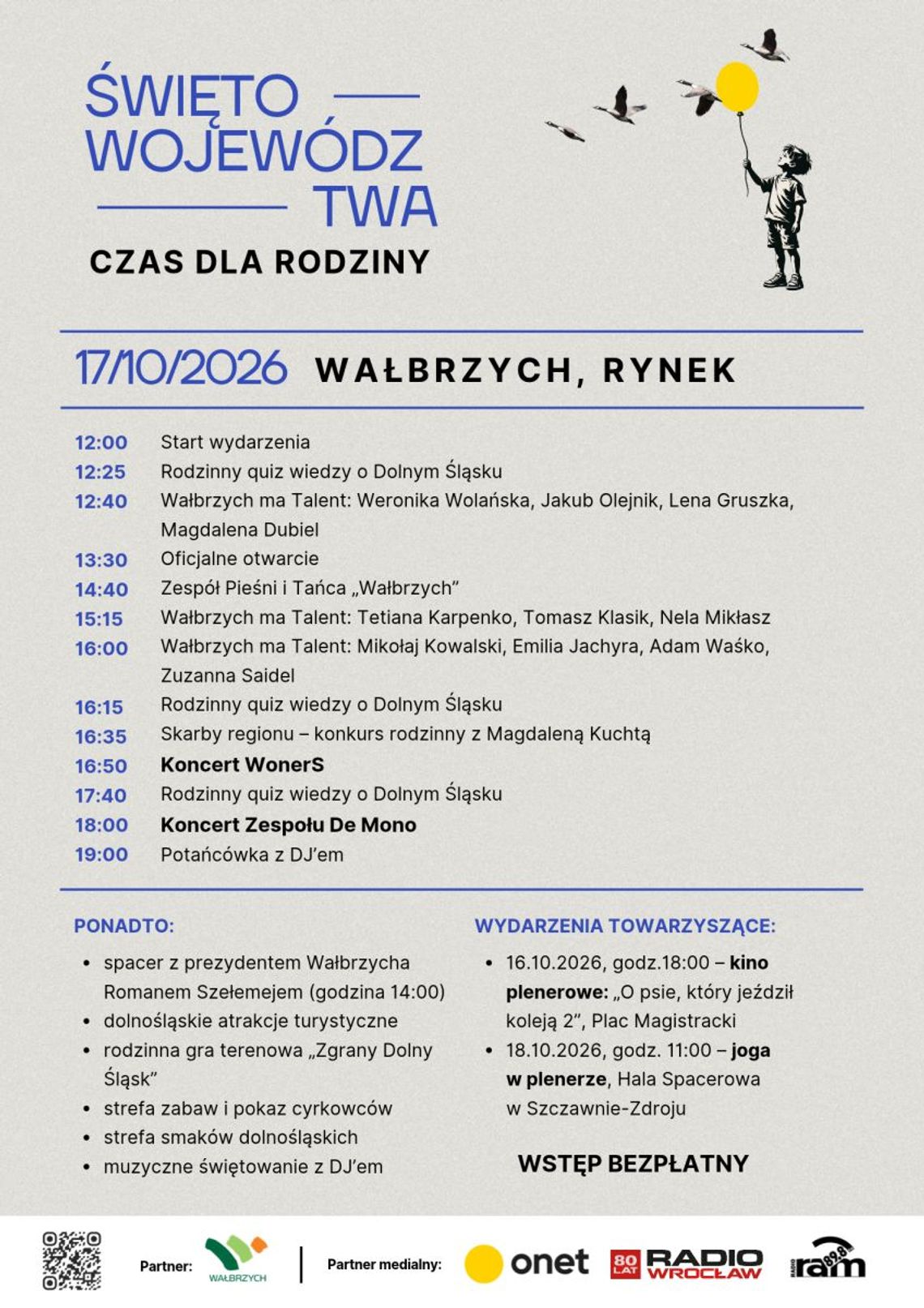 Nie do opowiedzenia. Do zobaczenia! Dolny Śląsk świętuje w Wałbrzychu