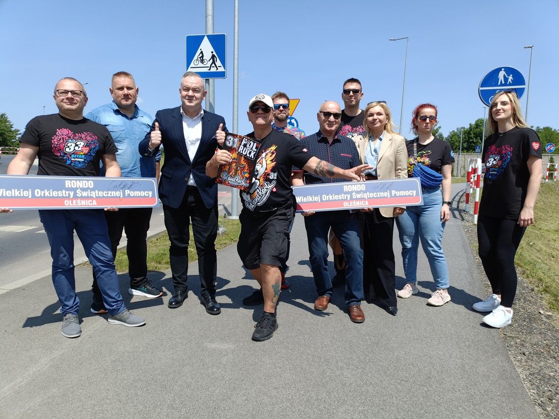 Jerzy Owsiak był dziś w Oleśnicy