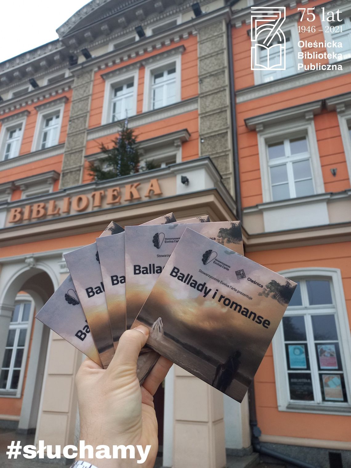 Niezwykłe słuchowisko oleśnickiego stowarzyszenia w bibliotece w Oleśnicy