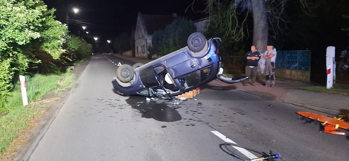 Nocna kolizja w Karwińcu