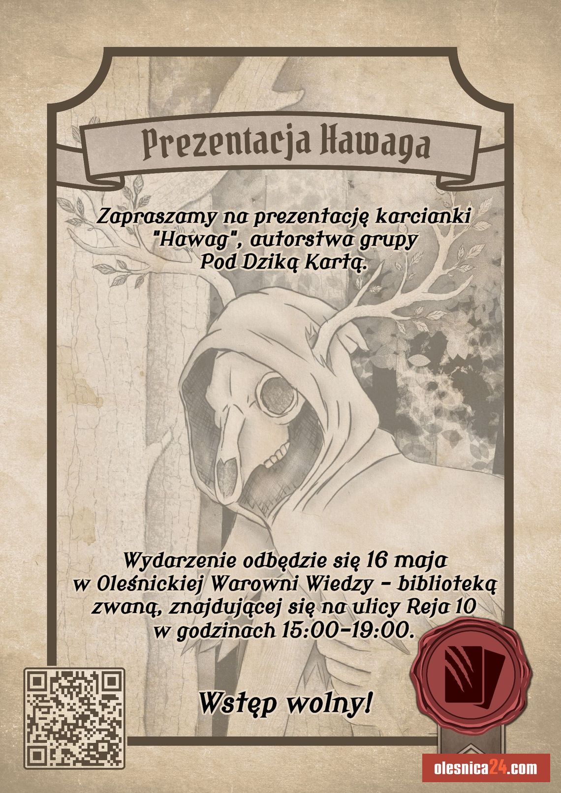 Nowa oleśnicka karcianka „Havag”