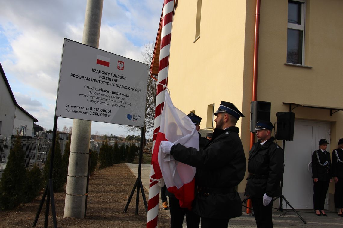 Nowa remiza w Ligocie Małej otwarta [AKTUALIZACJA]