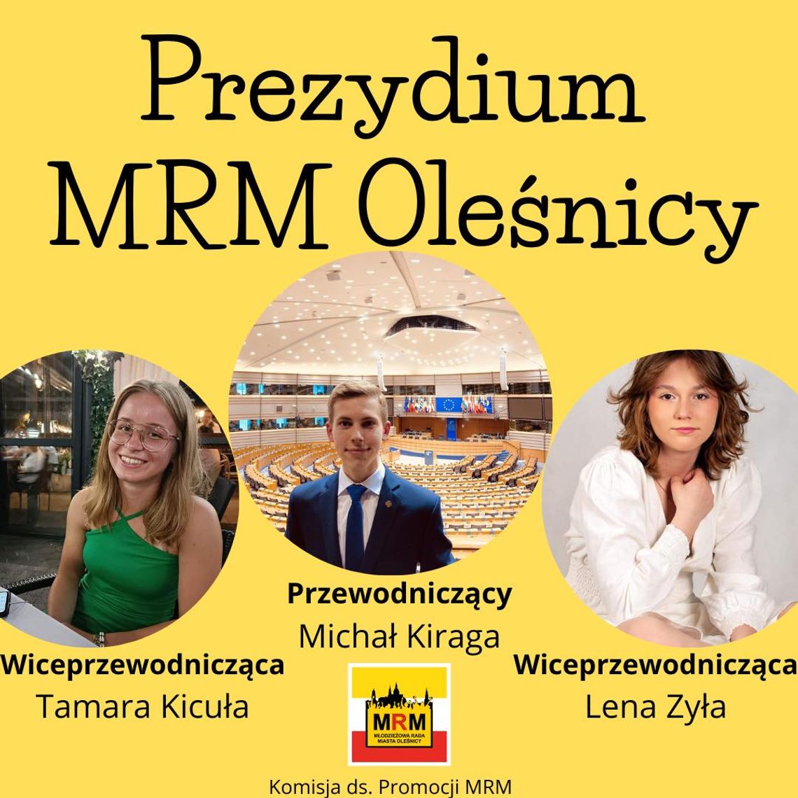 Nowe prezydium Młodzieżowej Rady Miasta Oleśnicy