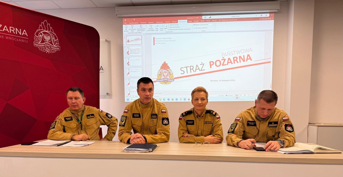 Nowe przepisy – spotkanie robocze strażaków