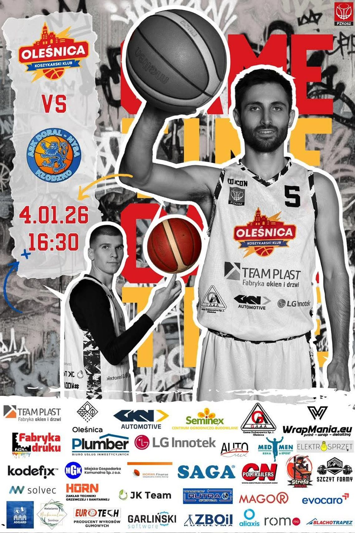 Noworoczne otwarcie sezonu koszykarskiego w Oleśnicy