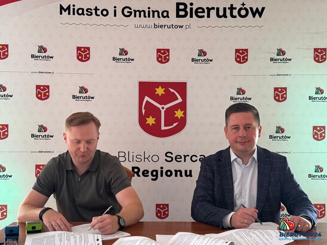 Nowy ciąg pieszo-rowerowy połączy Bierutów z Kijowicami Nowy ciąg pieszo-rowerowy połączy Bierutów z Kijowicami