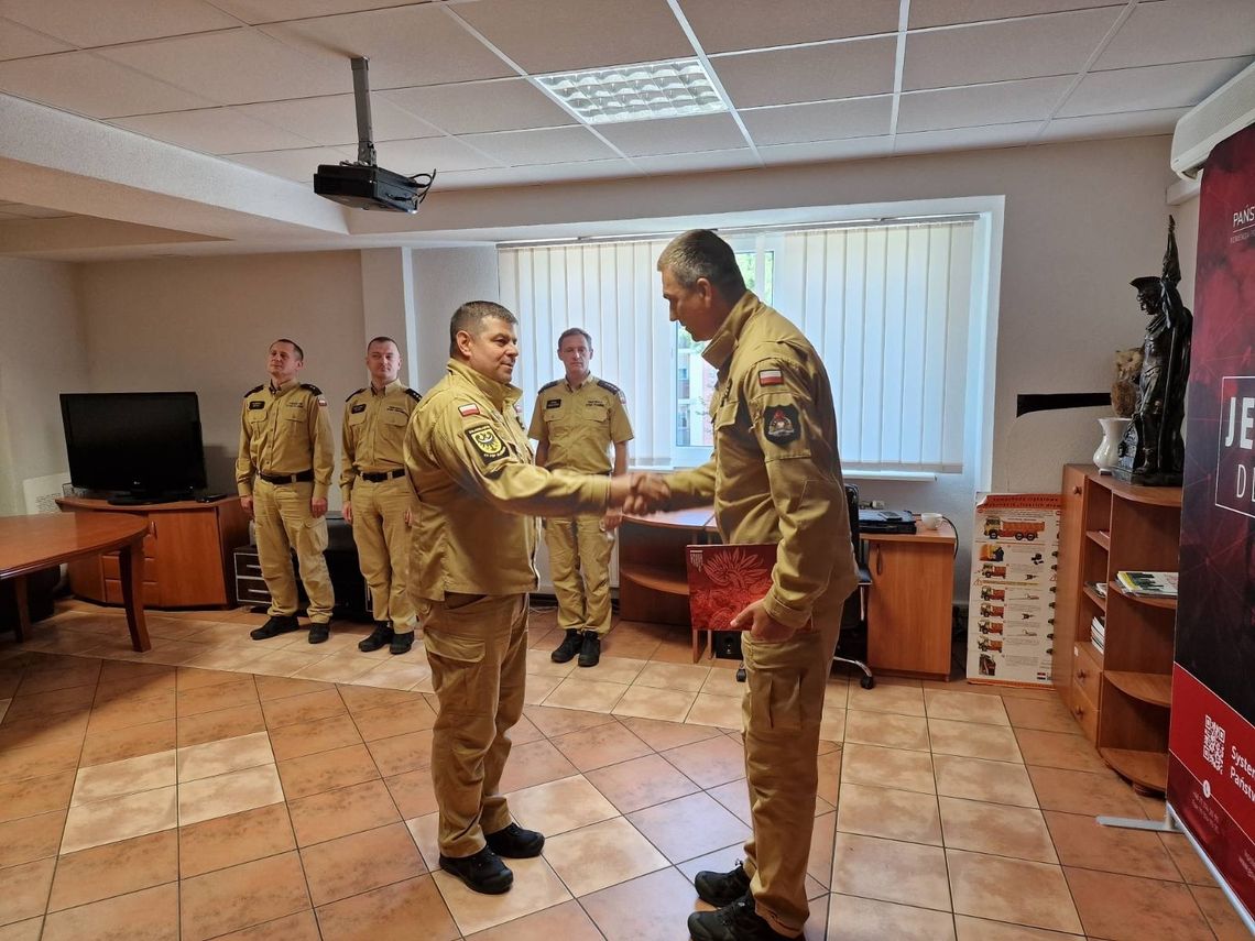 Nowy komendant JRG w Sycowie Nowy komendant JRG w Sycowie