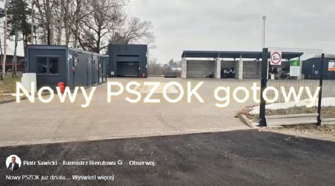 Nowy, nowoczesny PSZOK wreszcie otwarty