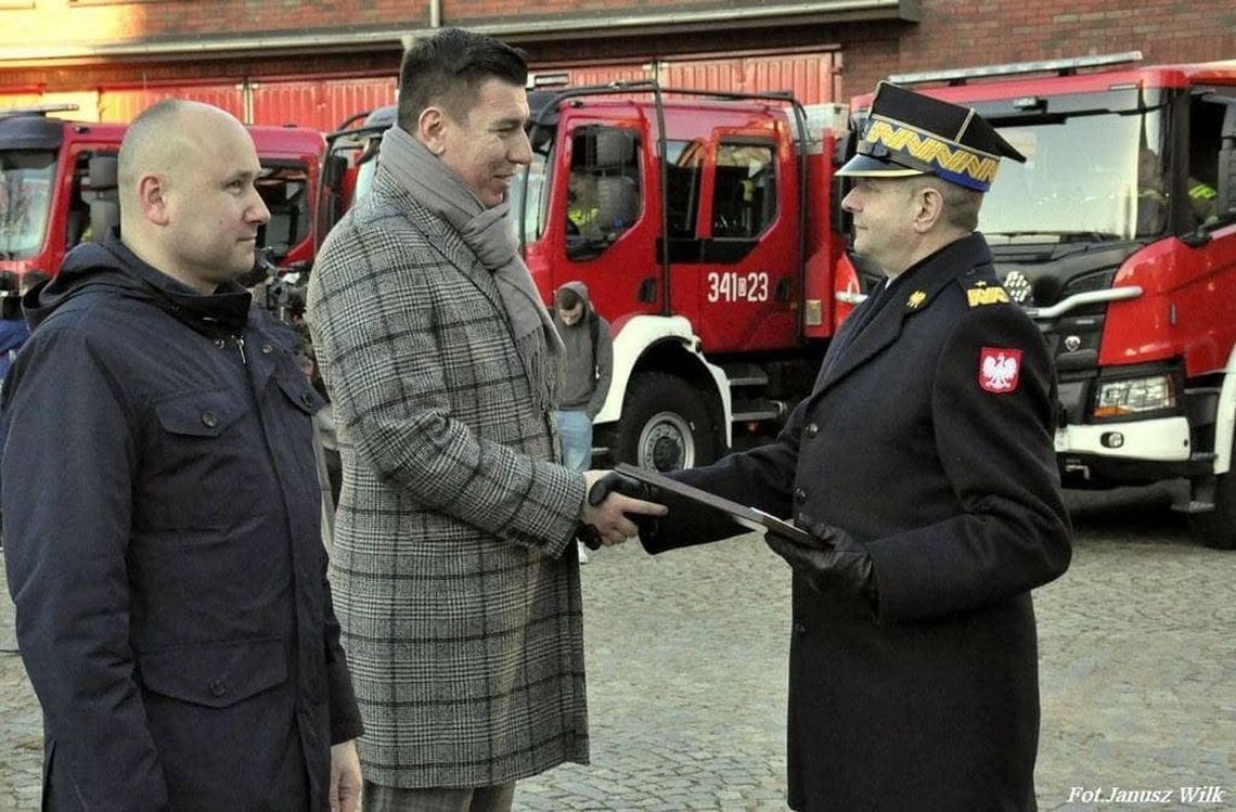 Nowy samochód dla strażków z Sycowa