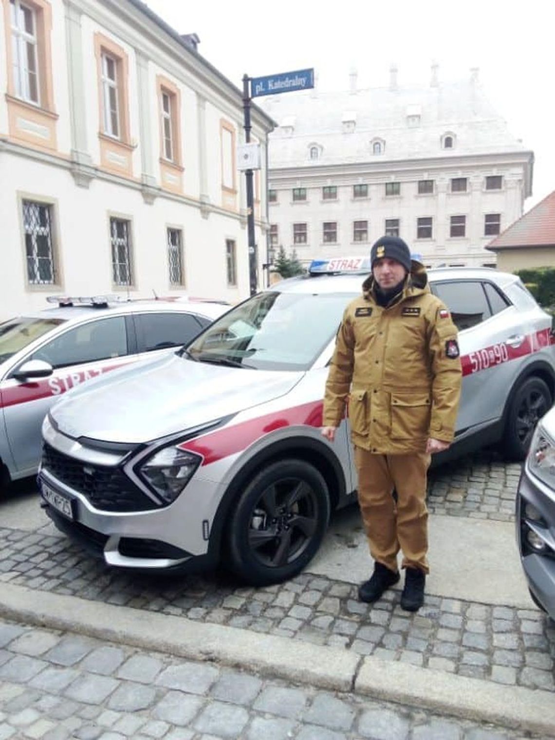 Nowy samochód operacyjny dla oleśnickiej straży pożarnej