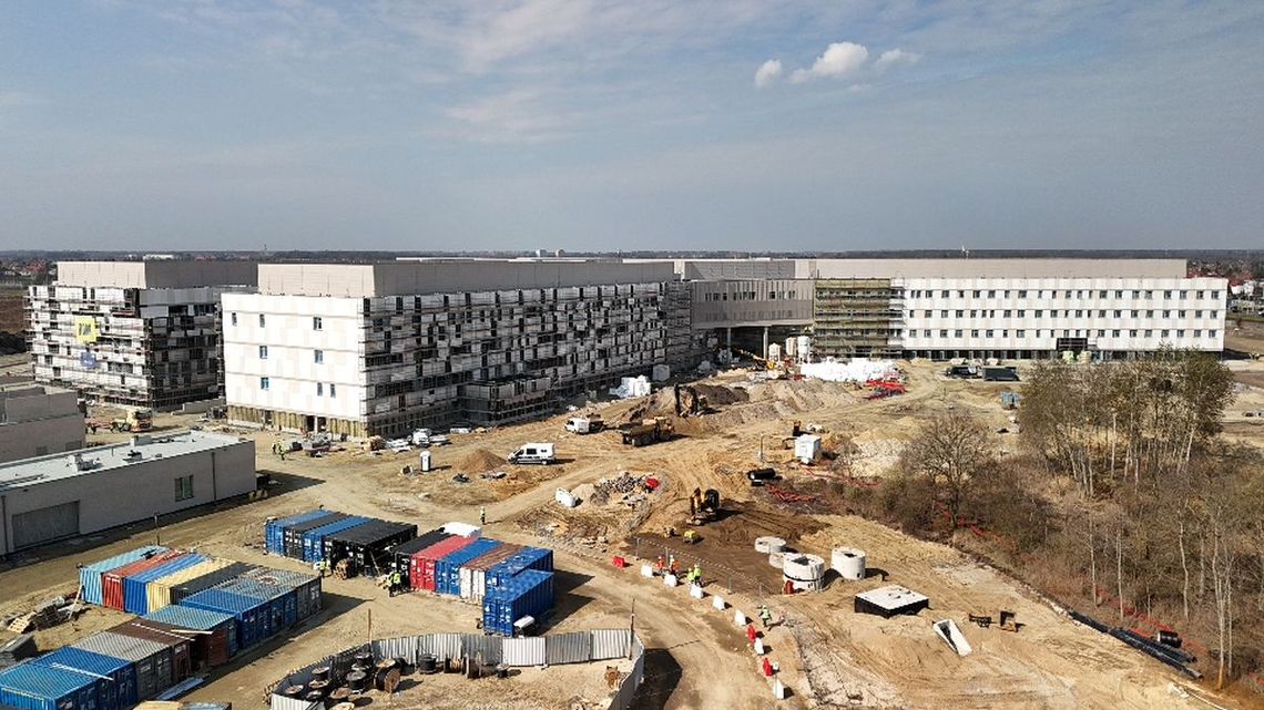 Nowy Szpital Onkologiczny coraz bliżej – budowa znacznie wyprzedza harmonogram