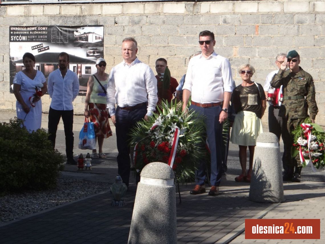 O Powstaniu Warszawskim pamiętali też w Sycowie - tu zostało zamordowanych 13 powstańców