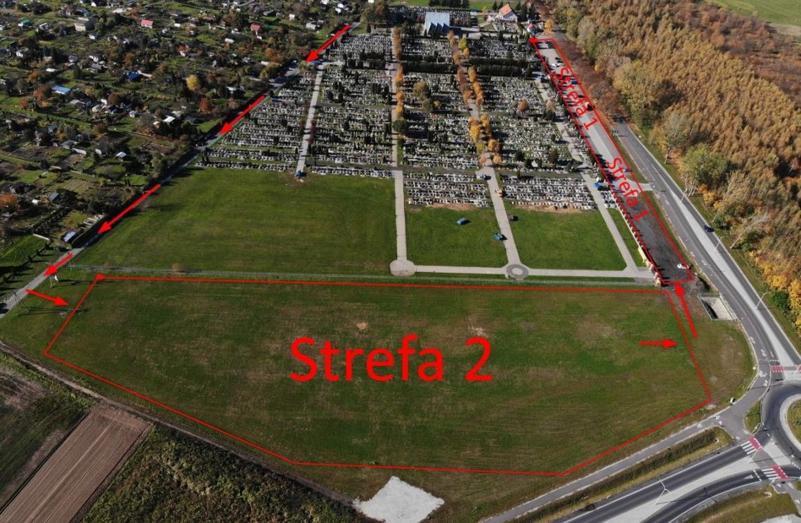 Odwiedzamy cmentarze. Sprawdź parkingi i nocne otwarcie cmentarzy w Oleśnicy w okresie Wszystkich Świętych