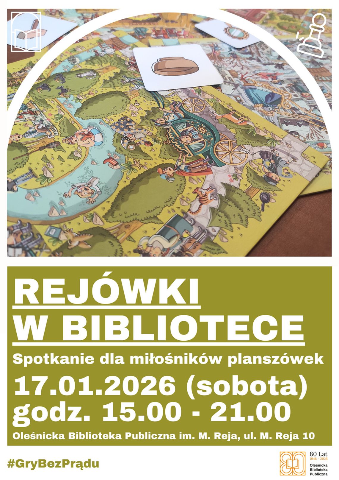 Oleśnica szaleje na planszówkach, czyli "Rejówki" w styczniu