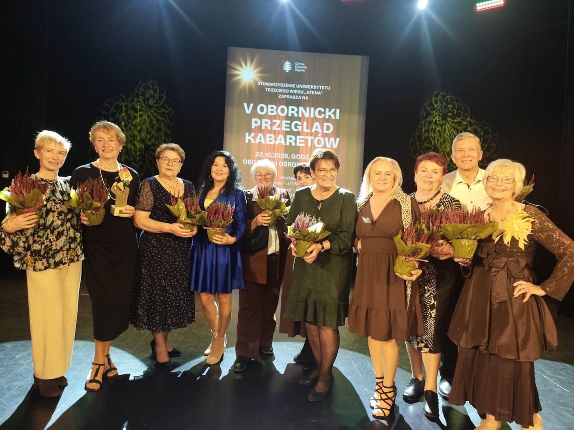 Oleśnicki kabaret wystąpił na przeglądzie w Obornikach Śląskich