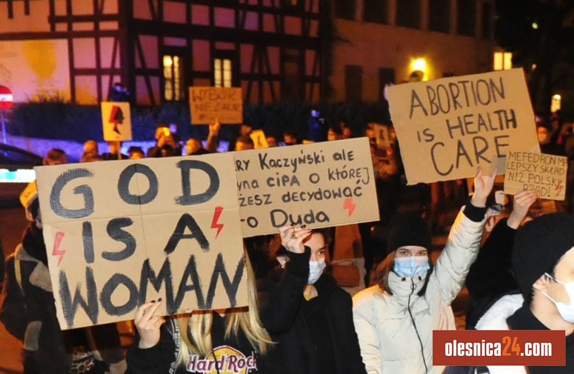 Oleśnicki Strajk Kobiet zapowiada kolejną manifestację