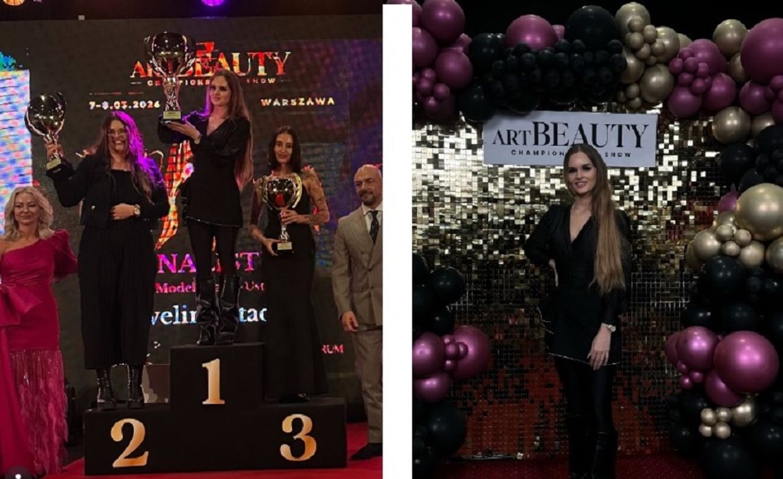 Oleśniczanka mistrzynią Polski w modelowaniu ust! Ewelina Stadnik triumfuje na Mistrzostwach ArtBeauty 2026