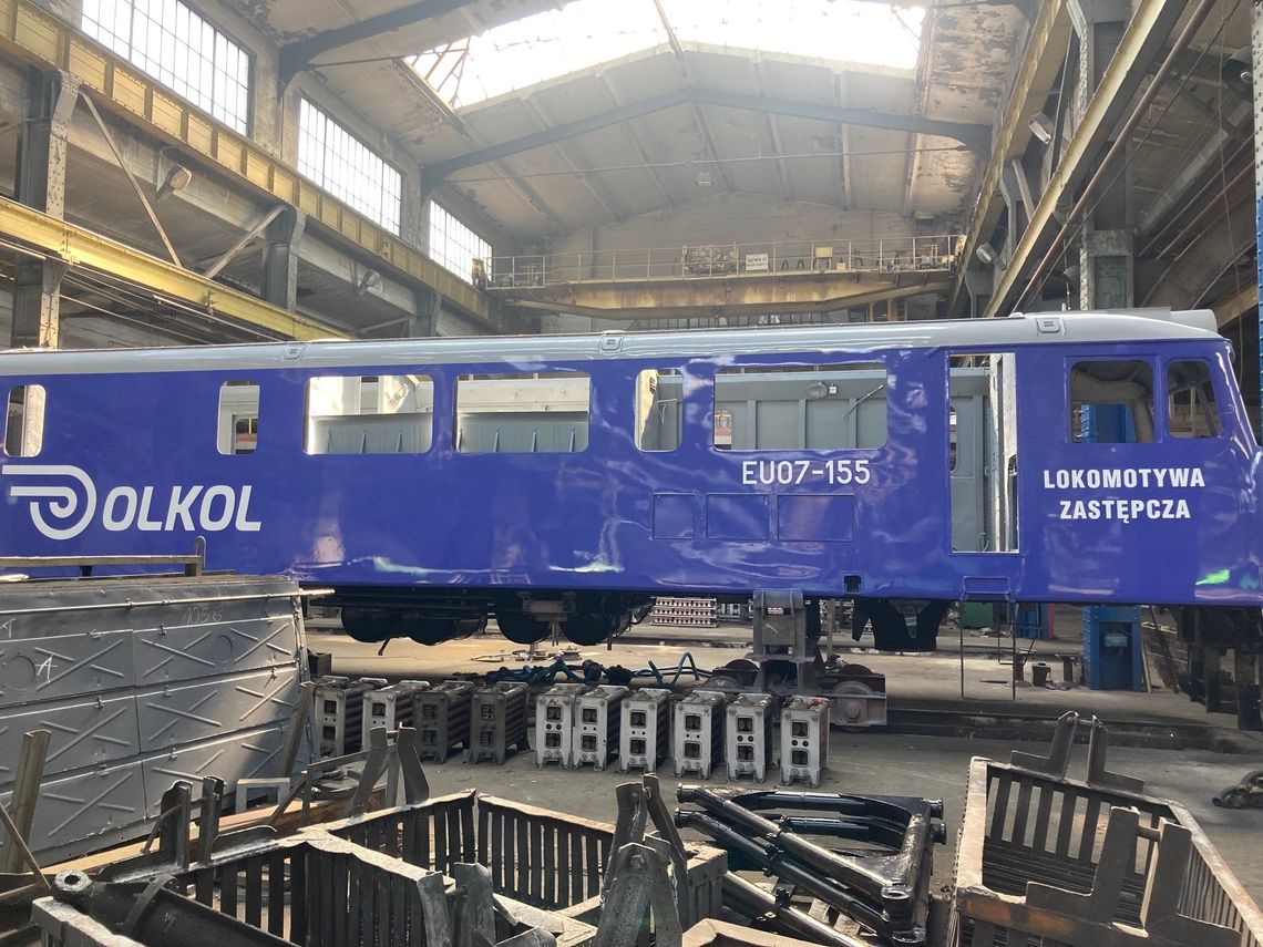  Olkol Oleśnica jak serwis samochodowy: Lokomotywa zastępcza na czas naprawy