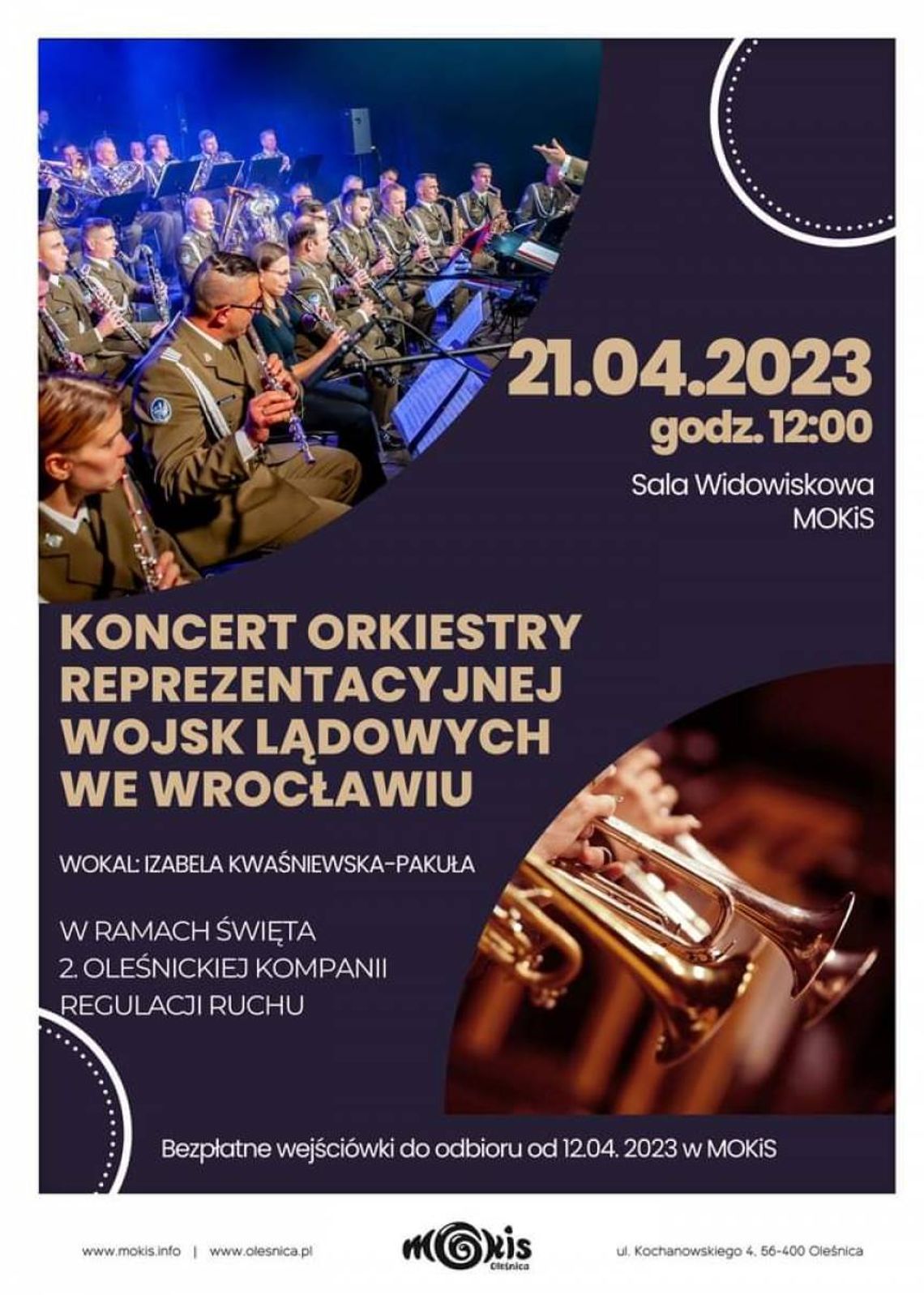 Orkiestra wojskowa zagra w Oleśnicy 