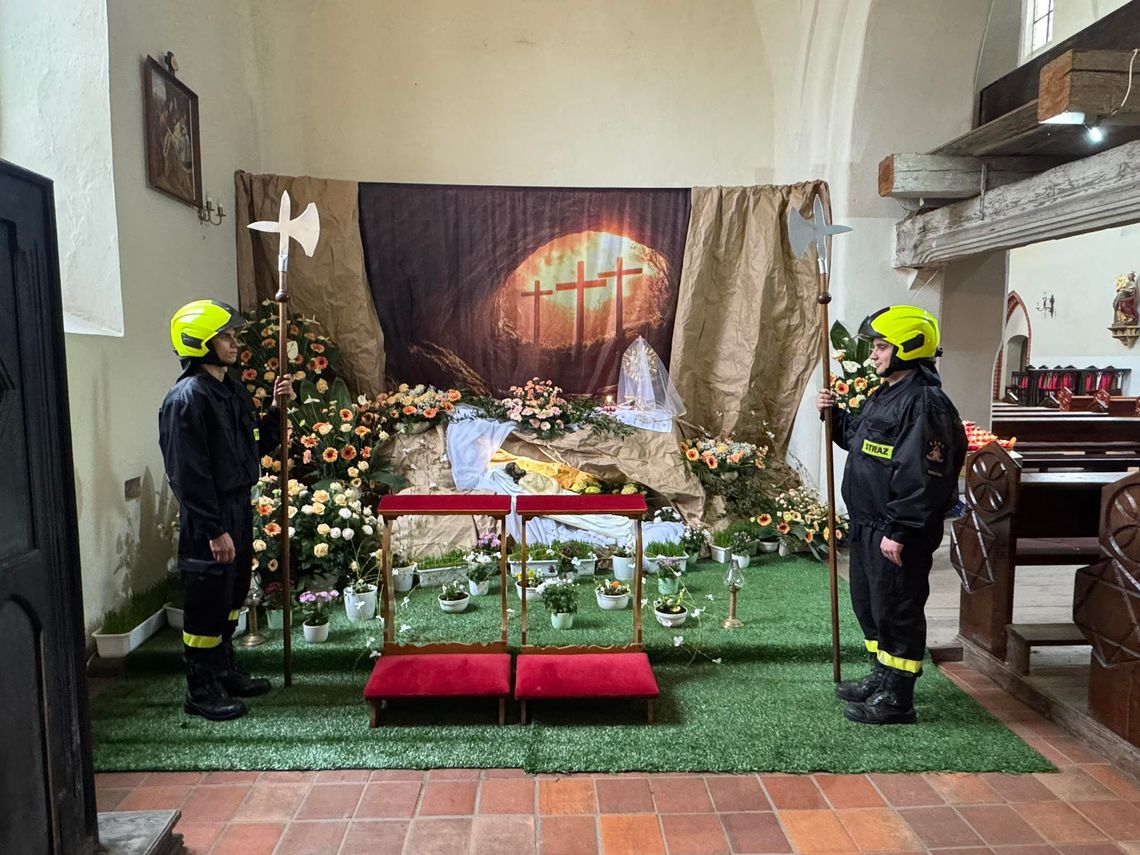 OSP Bierutów podtrzymuje wielkanocną tradycję