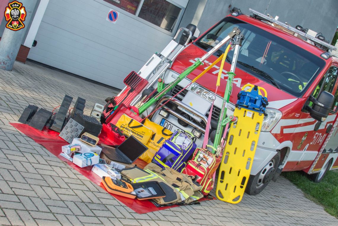 OSP Sokołowice z nowym sprzętem ratowniczym