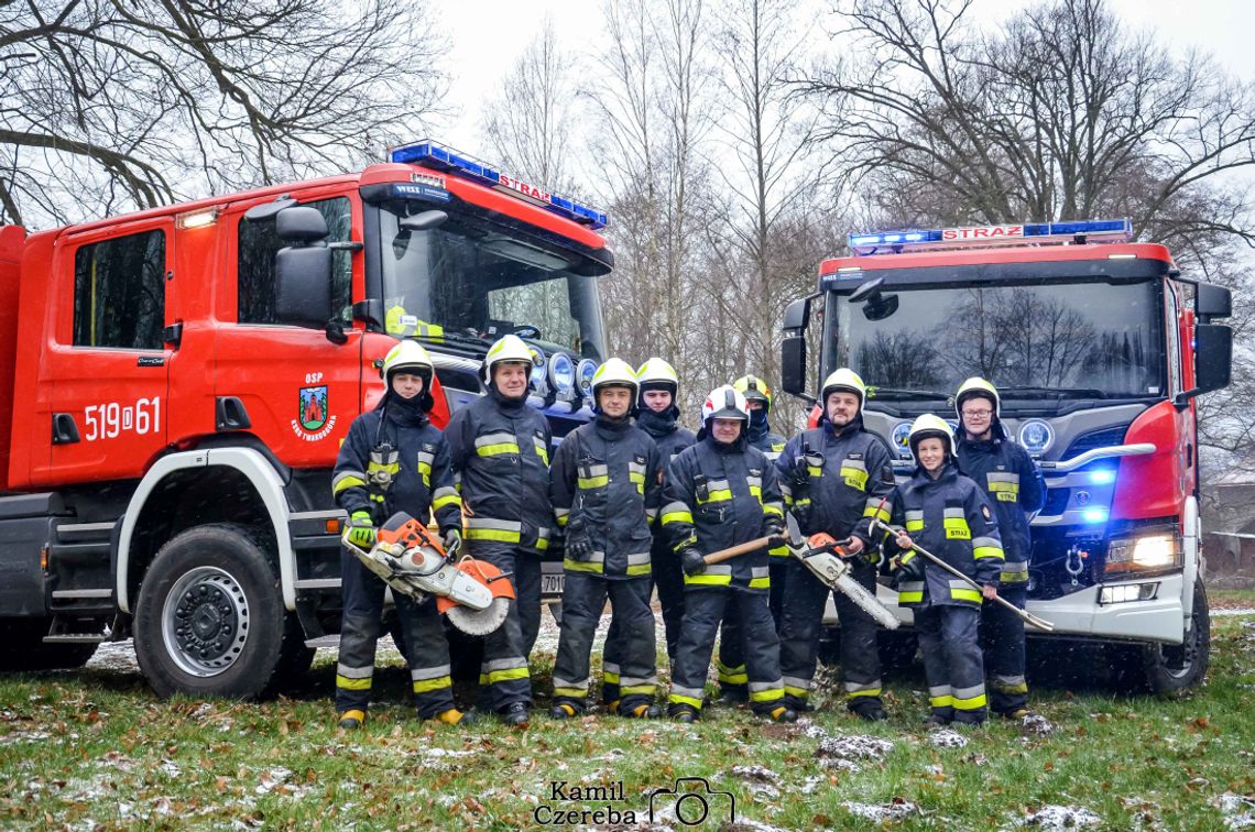 OSP Twardogóra na fotograficznej sesji