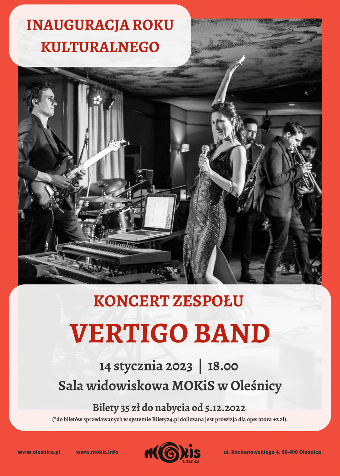 Ostatnie bilety na inaugurację Roku Kulturalnego w Oleśnicy