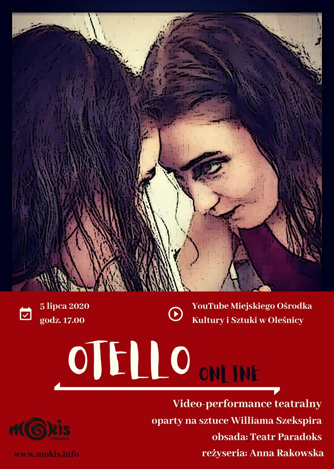 „Otello online” video-performance teatralny 