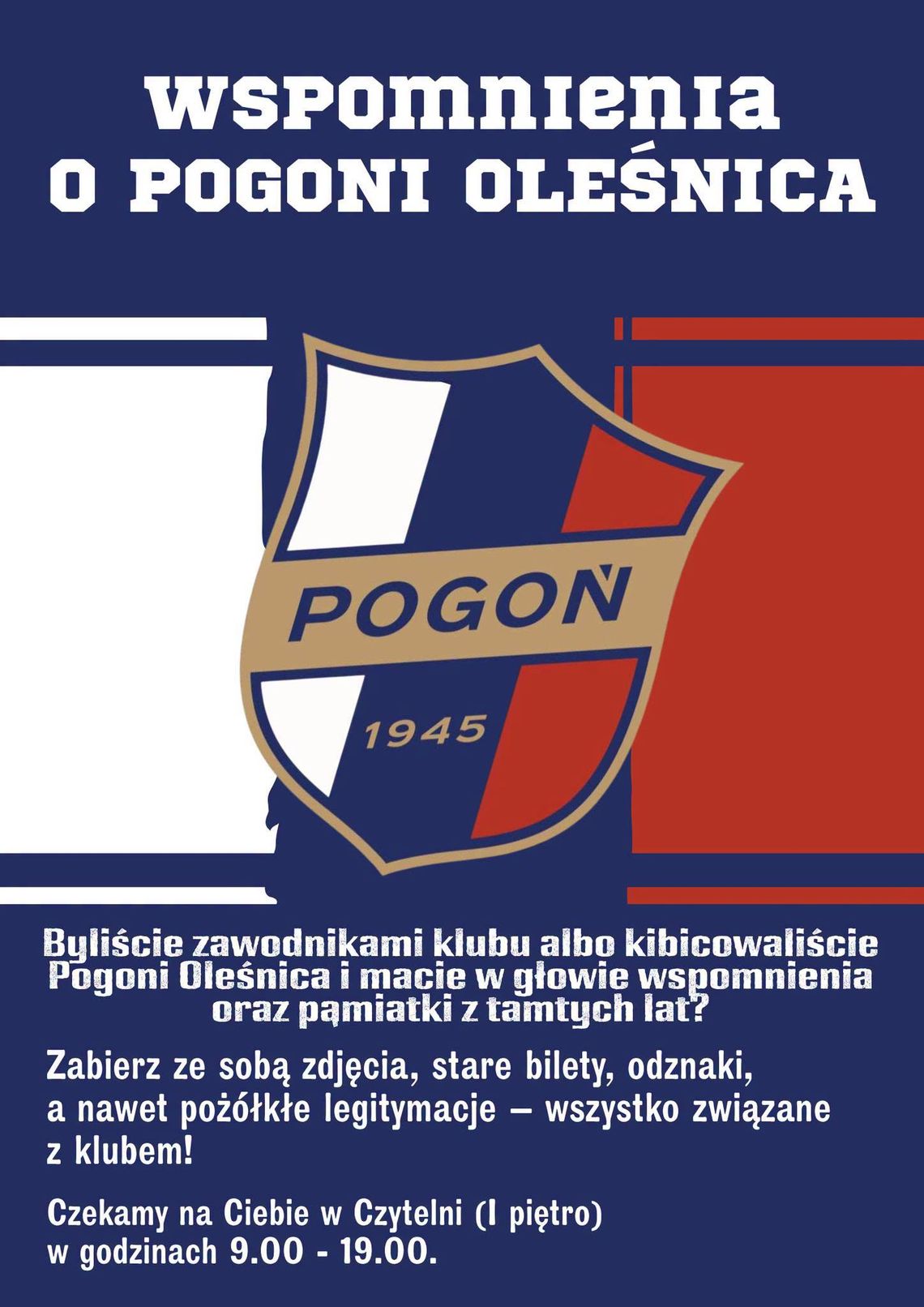 Pamiętasz mecze z Lechem i Górnikiem? Powstaje książka o historii Pogoni Oleśnica! Pamiętasz mecze z Lechem i Górnikiem? Powstaje książka o historii Pogoni Oleśnica!