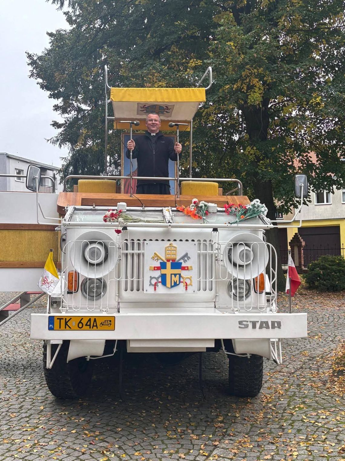 "Papamobile" w Sycowie (ROLKA)