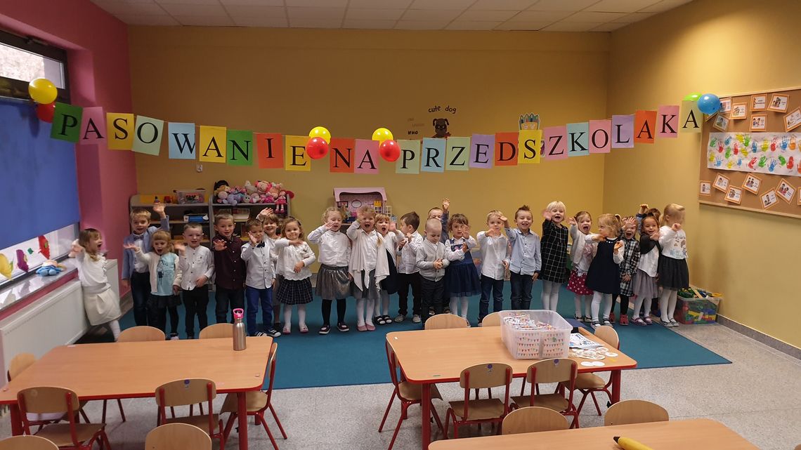 Pasowanie w przedszkolu w Oleśnicy
