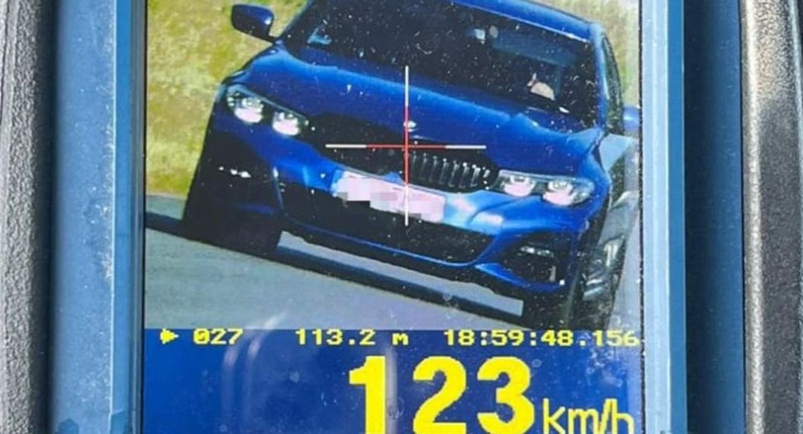 Pędził beemką o 83 km/h szybciej niż pozwalały przepisy