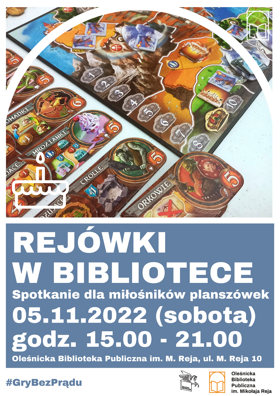 Pierwsze urodziny "Rejówek w bibliotece"