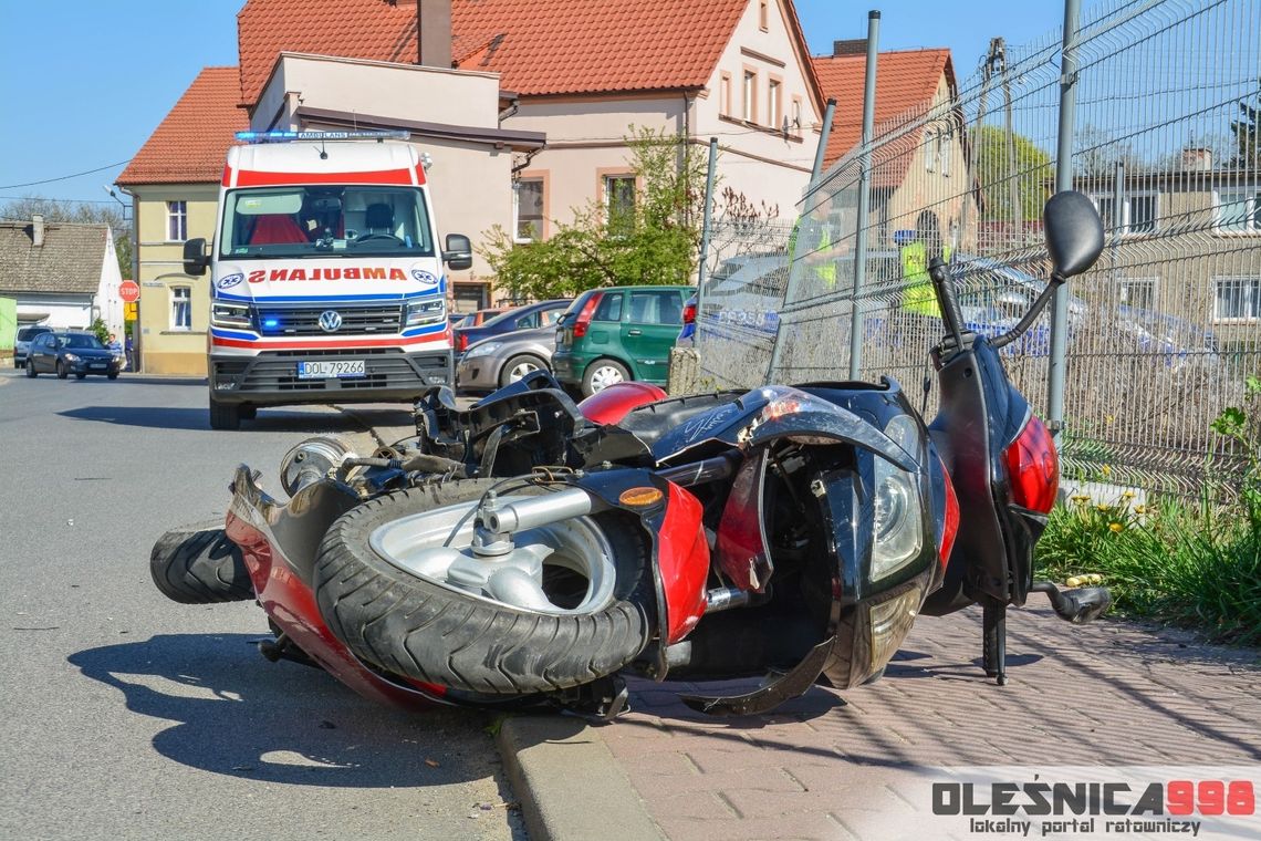 Pijany 16-latek spowodował wypadek