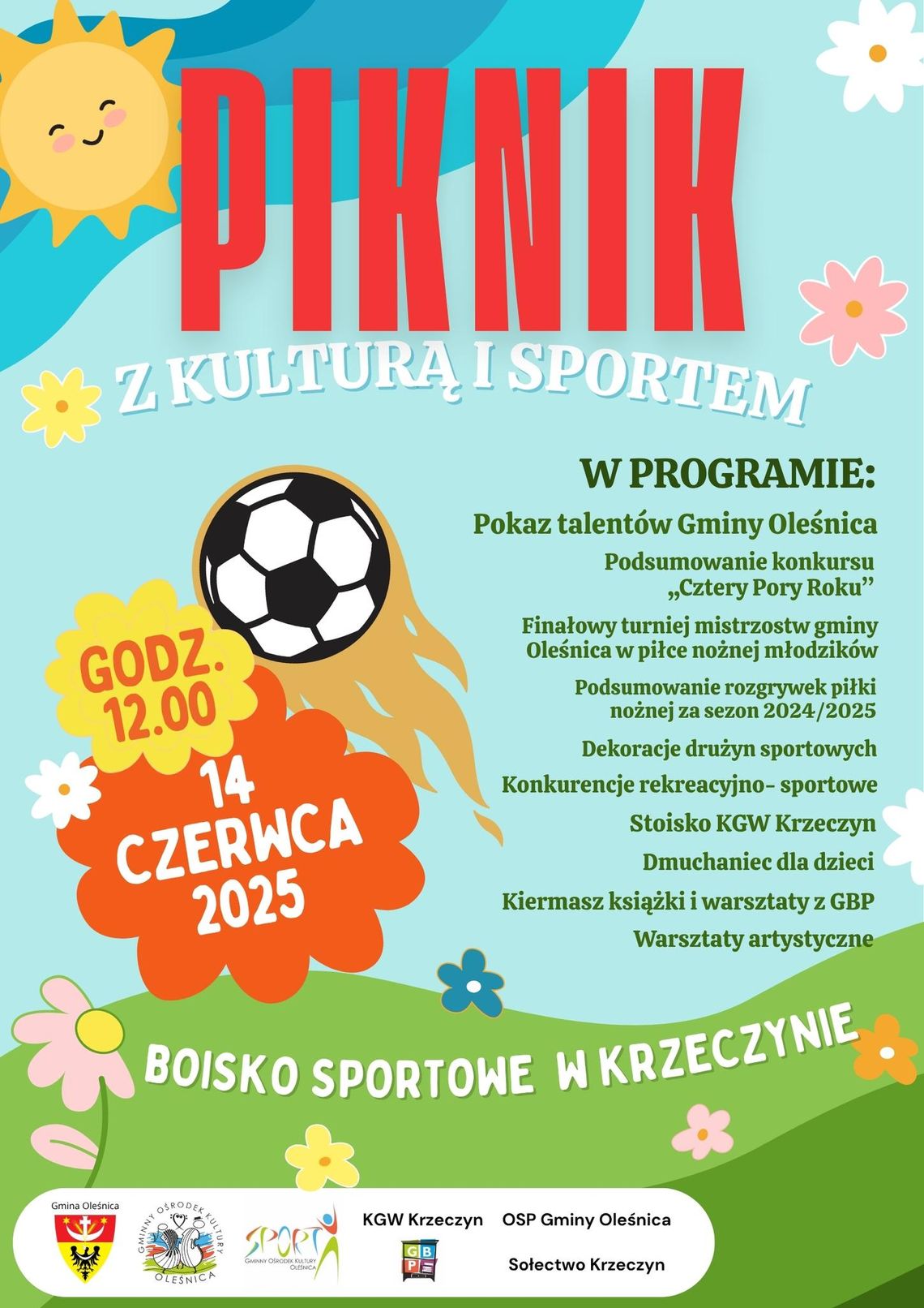 Piknik z Kulturą i Sportem w Krzeczynie Piknik z Kulturą i Sportem w Krzeczynie