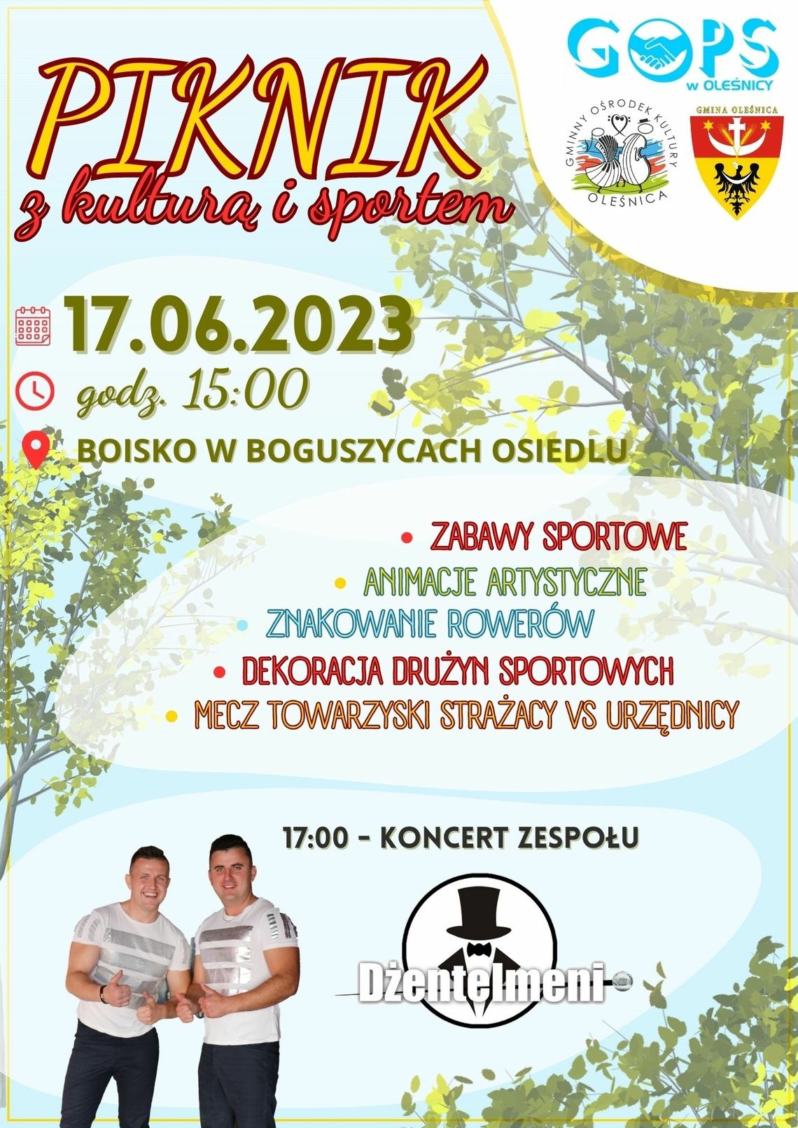 Piknik z Kulturą i Sportem w Boguszycach
