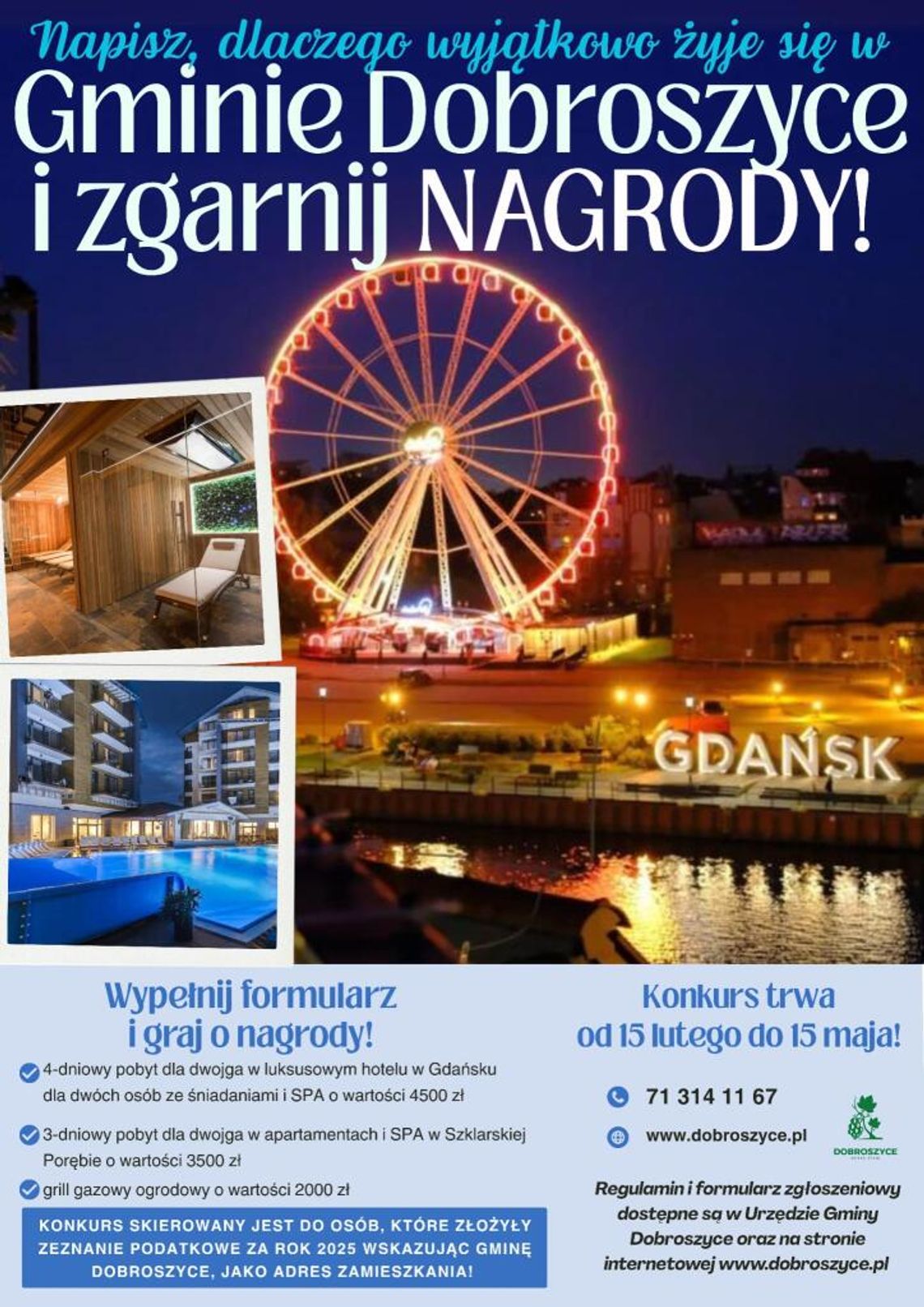 PIT w Dobroszycach = szansa na luksusowy pobyt za darmo!