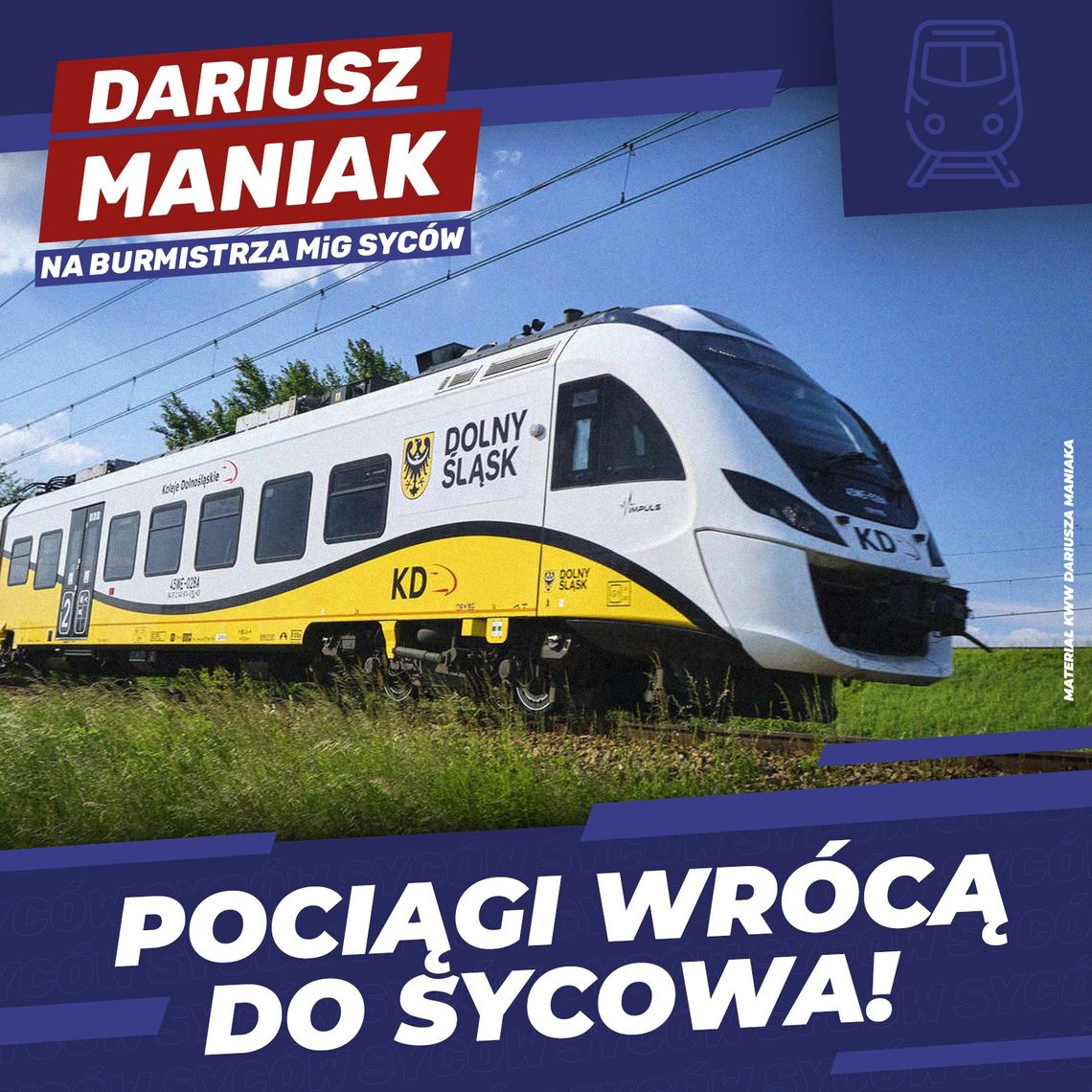 Pociągi powrócą do Sycowa (WIDEO)