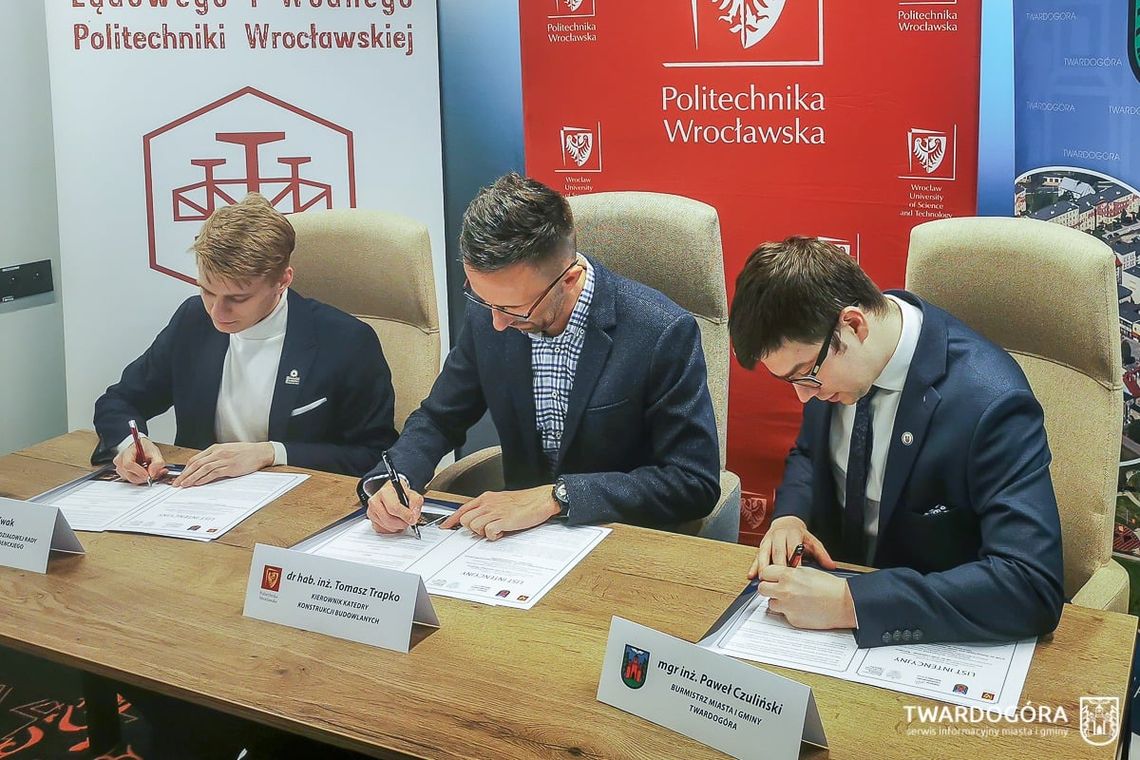Podpisano list intencyjny o współpracy Twardogóry z Politechniką Wrocławską