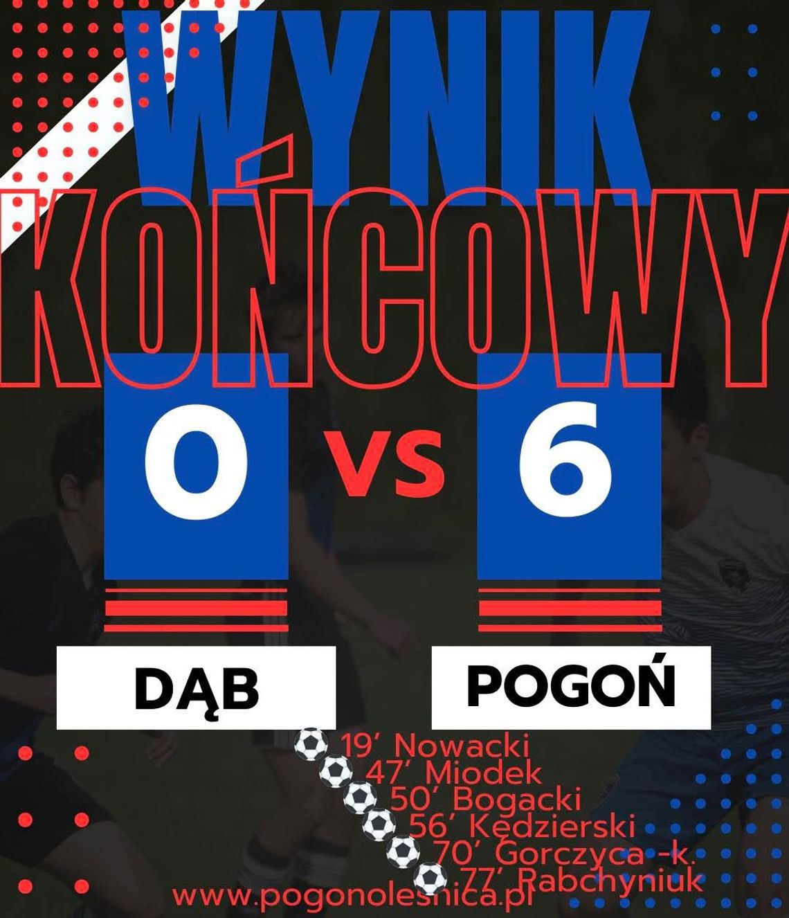 Pogoń Oleśnica grała w Dobroszycach