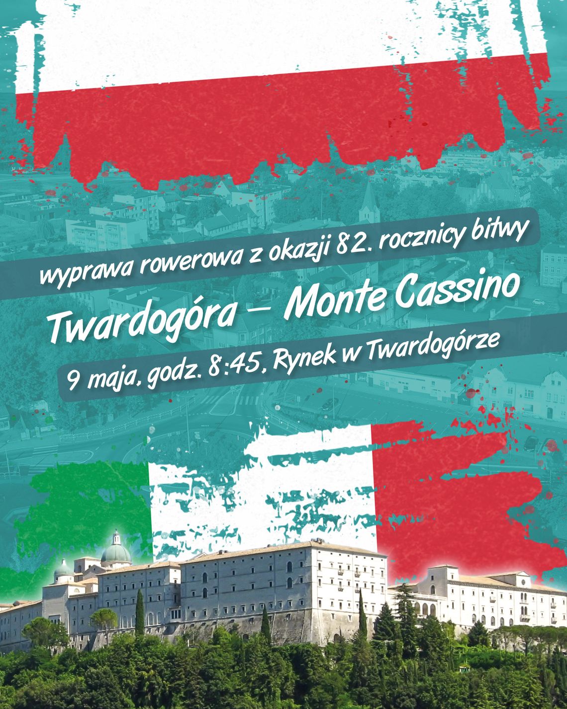 Pojadą rowerami aż do Monte Cassino! Mieszkaniec Twardogóry organizuje niezwykłą patriotyczną wyprawę