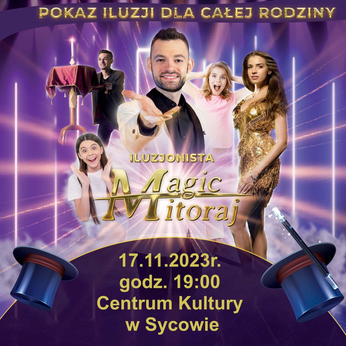 Pokaz iluzji dla całej rodziny