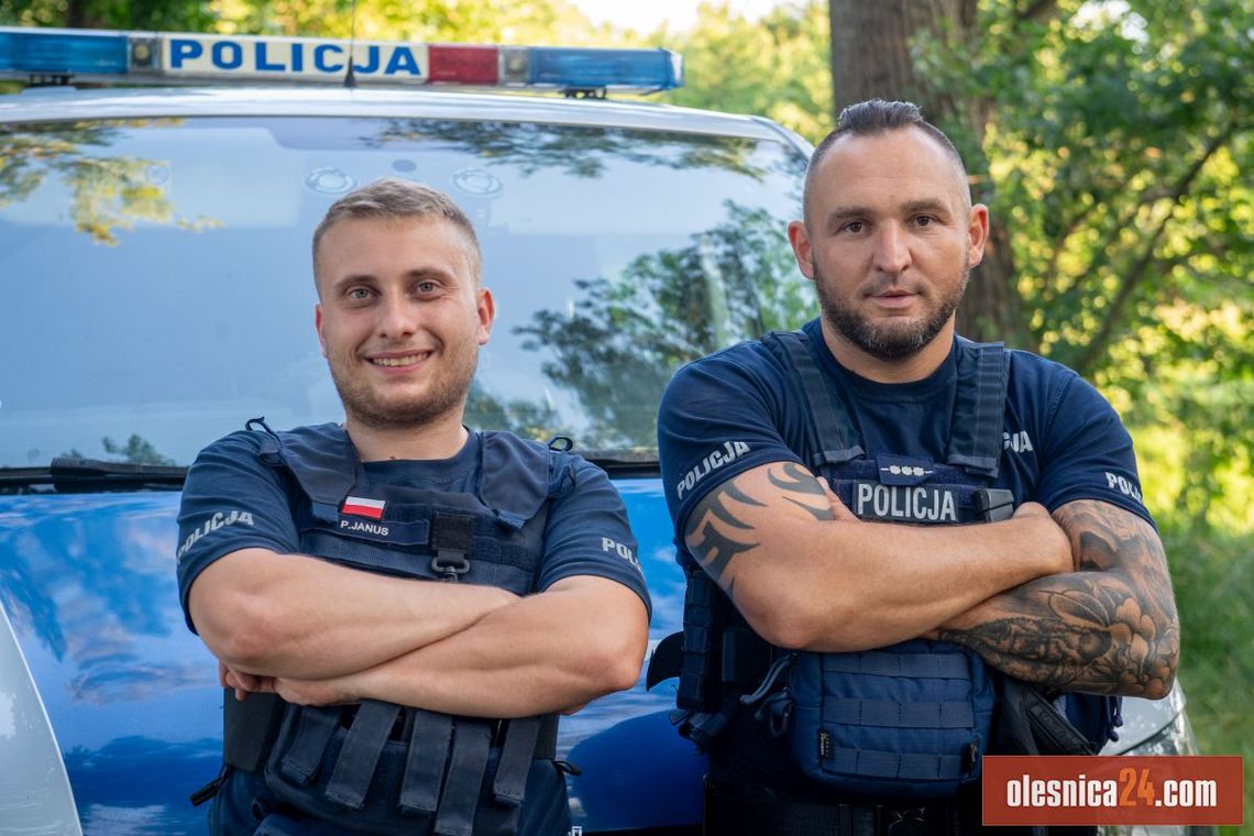 Policjanci z Oleśnicy znów w telewizji