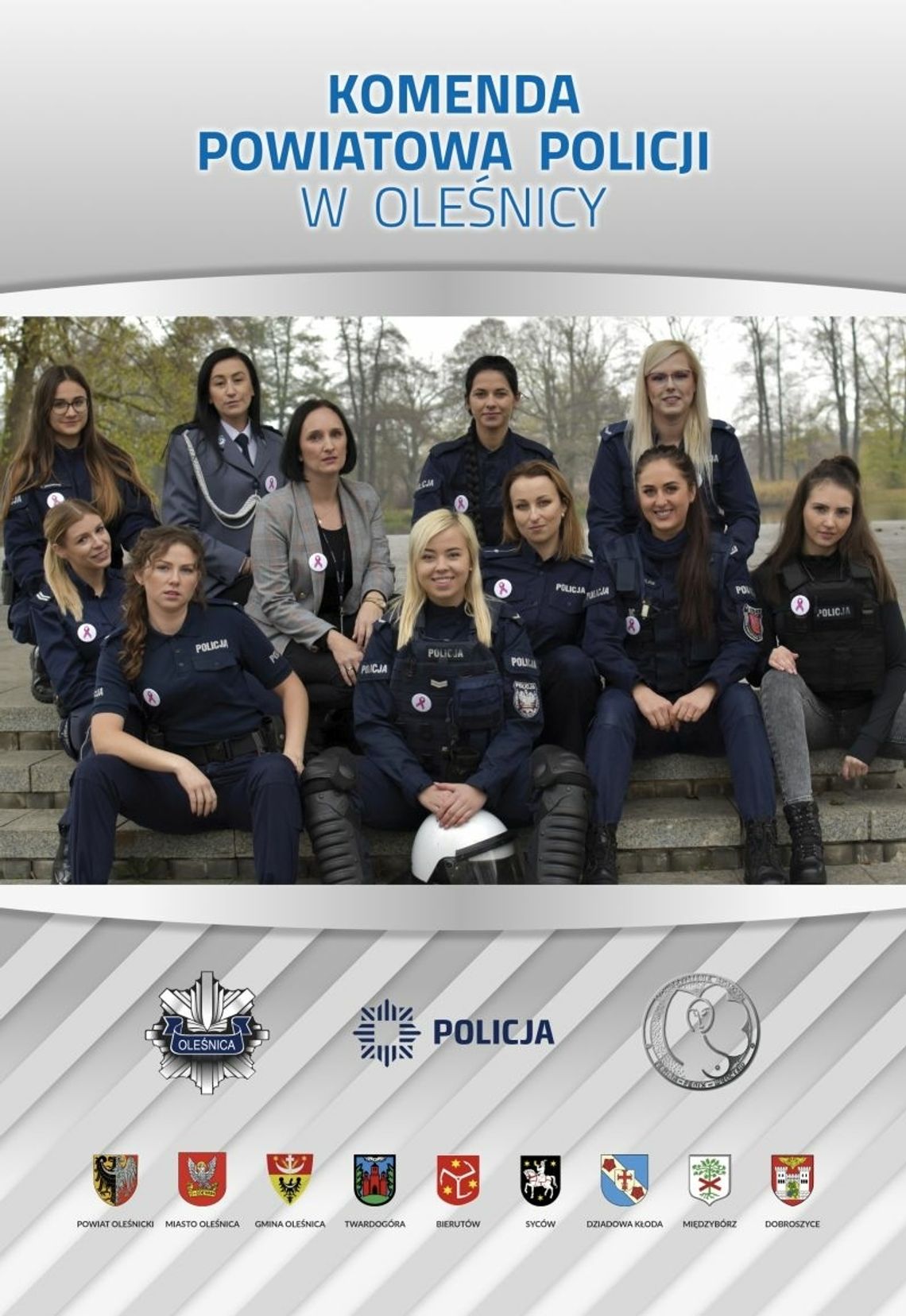Policjantki z powiatu oleśnickiego w kalendarzu