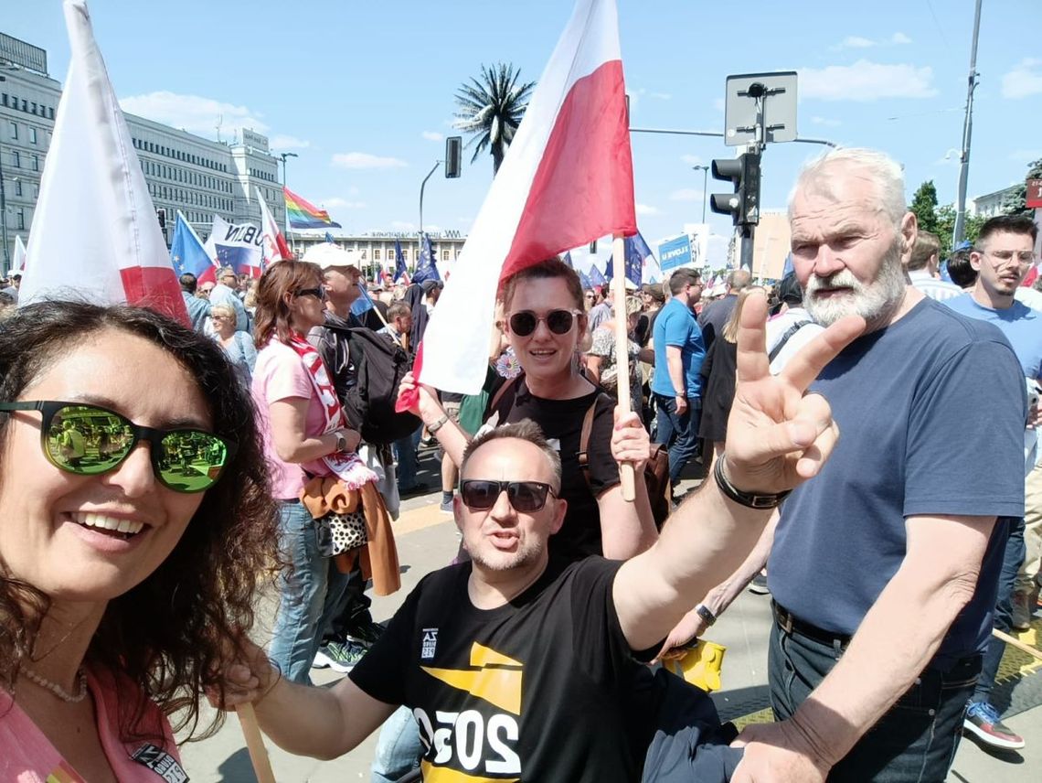 Polska2050 na proteście w stolicy