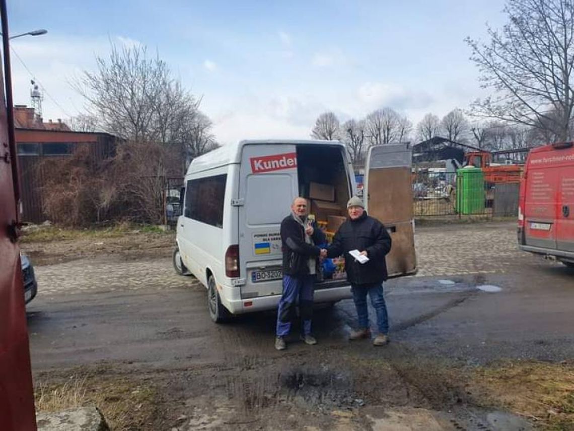Pomoc z Oleśnicy dotrze w okolice bohatersko bronionego Bachmutu