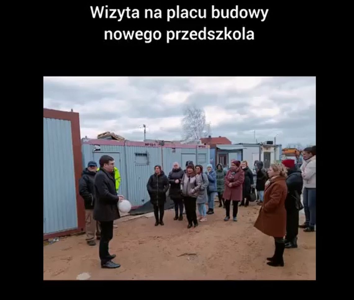 Trwa budowa przedszkola (WIDEO)