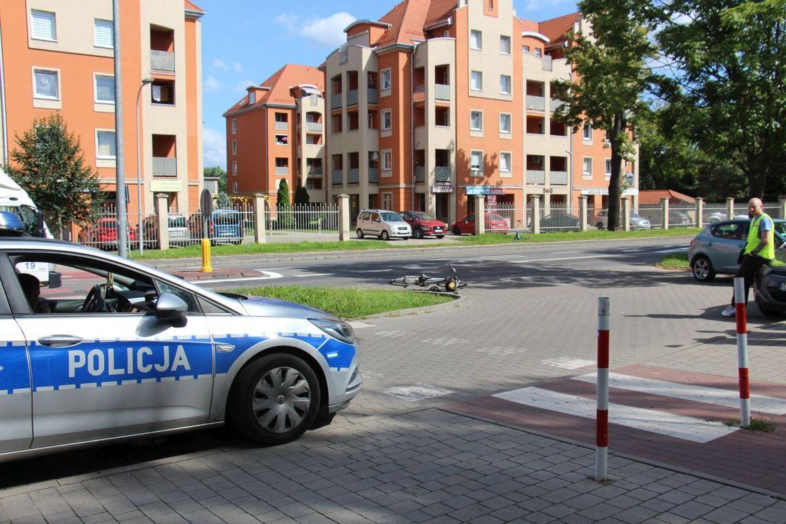 Potrącenie rowerzysty w Oleśnicy