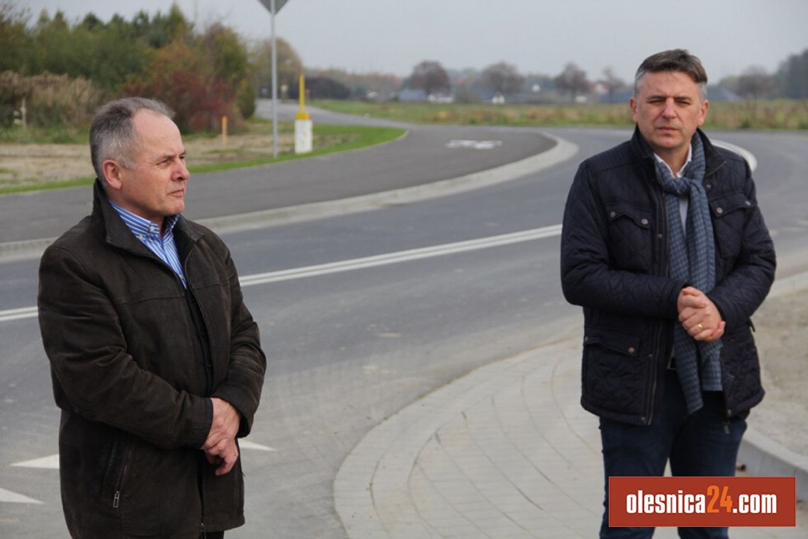 Powiat oddał do użytkowania wyremontowaną Łukanowską i Stawową w Oleśnicy