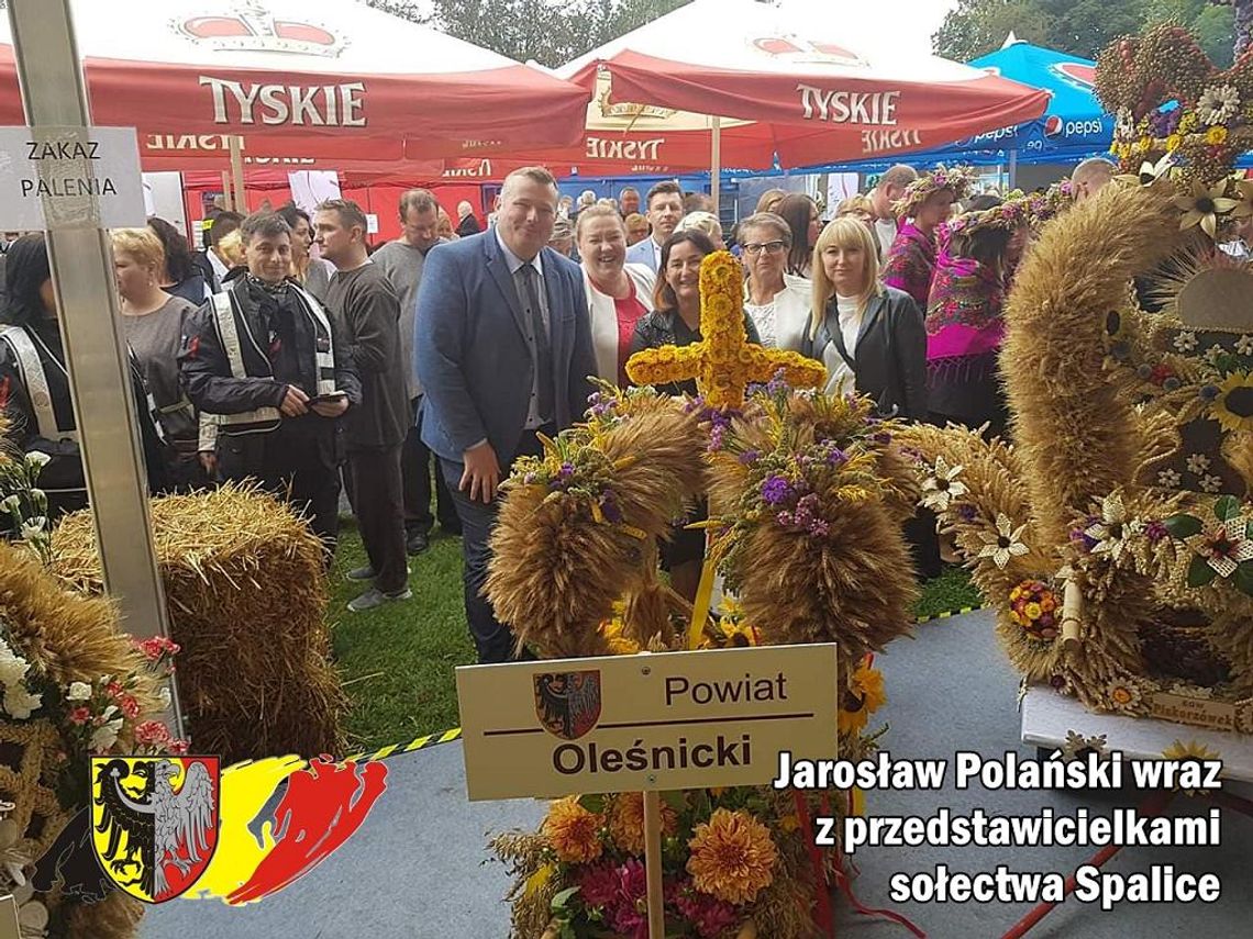Powiat oleśnicki na dożynkach wojewódzkich w Niemczy